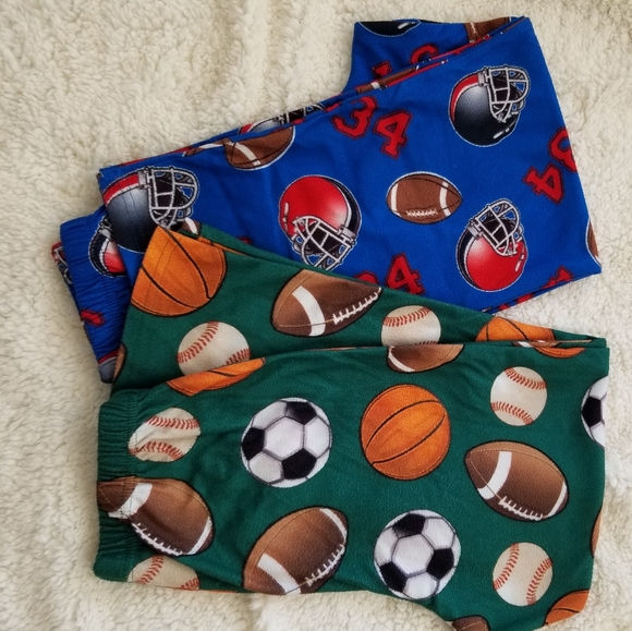 Boys size sports pajama bottoms - Picture 2 of 3
